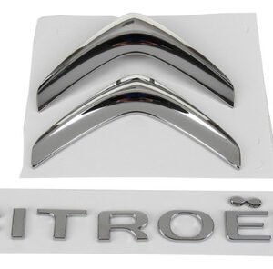 Emblema Da Tampa Do Porta Malas Citroën C3 de 2013 a 2019 - 9800743480 - Imagem 1