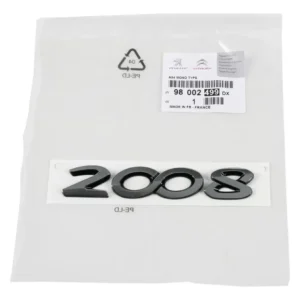 Emblema 2008 Tampa Traseira - Peugeot 2008 de 2015 a 2023 - 98002499DX - Imagem 2