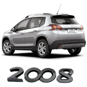 Emblema 2008 Tampa Traseira - Peugeot 2008 de 2015 a 2023 - 98002499DX - Imagem 1
