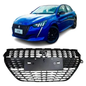 Grade Superior Cromado do Parachoque Dianteiro - Peugeot 208 - 98280354XT - Imagem 6