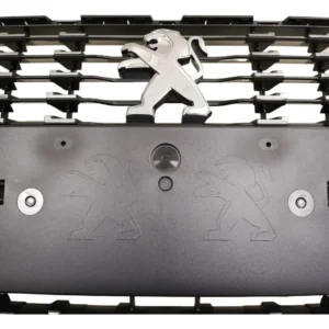 Grade Superior Cromado do Parachoque Dianteiro - Peugeot 208 - 98280354XT - Imagem 4