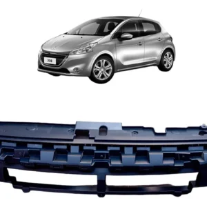 Armação Moldura Superior do Parachoque Dianteiro - Peugeot 208 - 9828300180 - Imagem 2