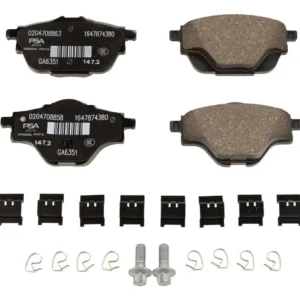 Pastilha de Freio Traseira para Peugeot 3008 / 5008 / Citroën C4 Picasso / C4 Grand Picasso - 1647874380 - Imagem 4