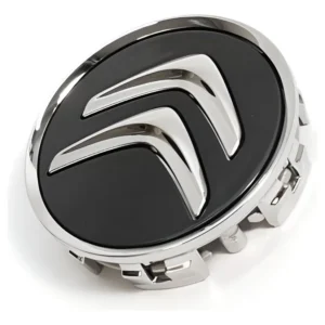Calota Central Preta da Roda de Liga Leve Citroën Aircross / C3 / C4 / C5 / DS3 / DS4 / DS5 / Jumpy - 542170 - Imagem 2