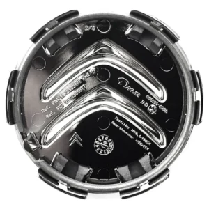 Calota Central Preta da Roda de Liga Leve Citroën Aircross / C3 / C4 / C5 / DS3 / DS4 / DS5 / Jumpy - 542170 - Imagem 3