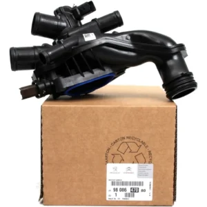 Carcaça Válvula Termostática 1.6 Thp Peugeot 208 / 308 / 3008 / 408 / RCZ - 9808647080 - Imagem 7