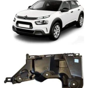 Guia do Parachoque Traseiro Direito Citroën C4 Cactus - 9822198580 - Imagem 2