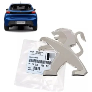 Emblema Traseiro Leão Novo Peugeot 208 - 98276168DX - Imagem 3