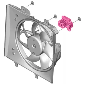 Resistência do Eletroventilador Ventoinha Peugeot 2008 / 208 / 407 / 508 / Citroën Aircross / C2 / C3 / C3 Picasso / C4 Cactus / DS3 - 9827870080 - Imagem 4