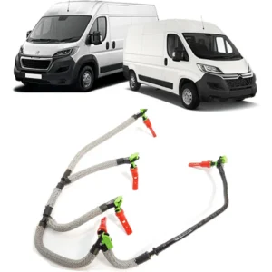 Tubo de Retorno do Bico Injetor do Motor 2.0 16v Diesel - Peugeot Boxer / Citroën Jumper / Fiat Ducato - 9844585580 - Imagem 6