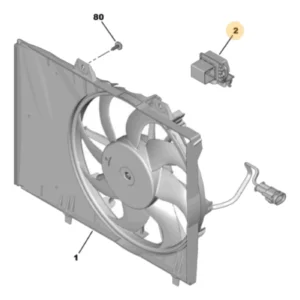 Resistencia do Radiador Ventoinha Peugeot 208 / 307 / 308 / 3008 / 408 / 5008 / Expert / Partner / RCZ / Citroën Berlingo / C4 / DS4 / DS5 / Jumpy - 9847019780 - Imagem 8