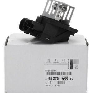 Resistência do Eletroventilador Ventoinha Peugeot 2008 / 208 / 407 / 508 / Citroën Aircross / C2 / C3 / C3 Picasso / C4 Cactus / DS3 - 9827870080 - Imagem 1