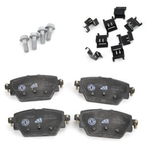 Jogo de Pastilhas de Freio Traseira para Peugeot 2008 / 208 / 308 / 408 / Citroën C4 Cactus / C4 Lounge - 1638498080 - Imagem 1