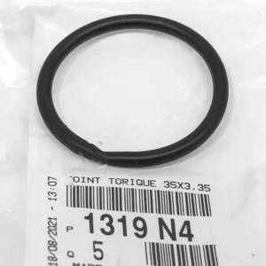 Junta Anel De Vedação Tubo Bomba D'Água Thp - Citroën C4 Cactus / C4 Lounge / C4 Picasso / DS3 / DS4 / DS5 / Peugeot 208 / 3008 / 308 / 308 CC / 408 Sedan / 5008 / 508 / RCZ - 1319N4 - Imagem 2