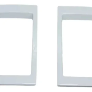 Moldura Decorativa do Parachoque Dianteiro Branca - Citroën C3 Aircross - 16949910WP - Imagem 3