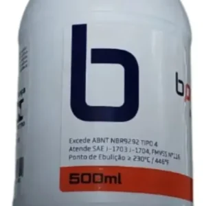 Fluído De Freio Dot 4 500 ml Bproauto - Peugeot 206 / 207 / 208 / 2008 / 307 / 308 / 408 / 3008 / Expert / Citroën C3 - 1BP30800AA - Imagem 2
