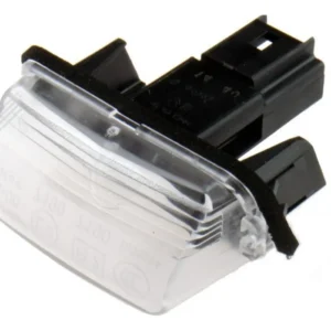 Lanterna de Placa com Lâmpada - Peugeot 206 / 206 CC / 206 SW / 207 / 207 Passion / 207 Sedan / 207 SW / 306 / 307 / 307 CC / 307 Sedan / 406 / 407 SW / Expert / Partner / Citroën Berlingo / C3 / C4 Grand Picasso / C4 Lounge / C4 Picasso / C5 / Jumpy / Xsara / Xsara Picasso - 6340A3 - Imagem 1