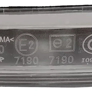 Lanterna de Placa com Lâmpada - Peugeot 206 / 206 CC / 206 SW / 207 / 207 Passion / 207 Sedan / 207 SW / 306 / 307 / 307 CC / 307 Sedan / 406 / 407 SW / Expert / Partner / Citroën Berlingo / C3 / C4 Grand Picasso / C4 Lounge / C4 Picasso / C5 / Jumpy / Xsara / Xsara Picasso - 6340A3 - Imagem 3