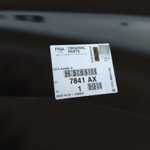 Para-Lama Dianteiro Direito - Citroën C4 - 7841AX - Imagem 3