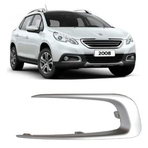 Moldura Farol Milha Direito 2008 2022 Peugeot 98036499VV - Imagem 1