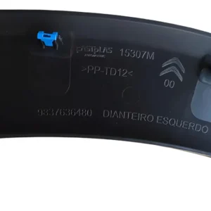 Moldura do Paralama Dianteiro Esquerdo - Novo Citroën C3 de 2023 a 2025 - 98376364XZ - Imagem 5