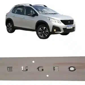 Emblema Traseiro Peugeot 2008 Original 98505643VD - Imagem 1