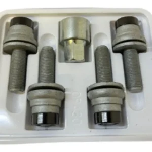 Kit Parafuso Antifurto Rodas Prateado - Peugeot 206 / 208 / 2008 / 308 / 3008 / Citroën C3 / C3 Aircross / C4 Cactus / C4 Lounge - LBRW005963 - Imagem 3