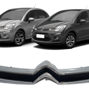 Grade Emblema Parachoque Dianteiro - Citroen C3 - 1609429580 - Imagem 1