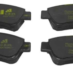 Pastilhas de Freio Dianteiro - Citroën C3/Peugeot 208/Partner - 1612036780 - Imagem 4