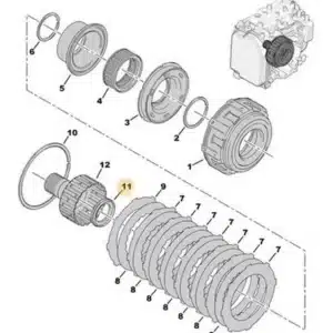 Rolamento Agulha Traseiro Câmbio AL4 AT8 - Peugeot 206/207/307/308/408/Citroën Xsara Picasso/C3/C4/Aircross - 234766 - Imagem 2