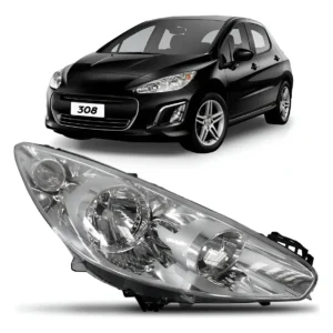 Farol Dianteiro Direito - Peugeot 308 - 9676431280 - Imagem 1