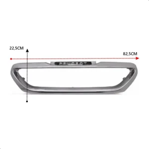 Moldura Cromada do Parachoque Dianteiro - Peugeot 2008 de 2015 a 2020 - 98036494VD - Imagem 6