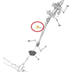 Coluna de Direção - Peugeot Expert / Citroën Jumpy - 98076762ZD - Imagem 5