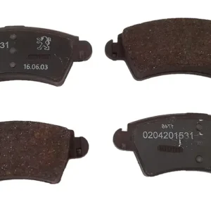 Jogo de Pastilhas de Freio Dianteiras - Citroën Xsara / Peugeot 206 / 207 / 306 - 425152 - Imagem 2