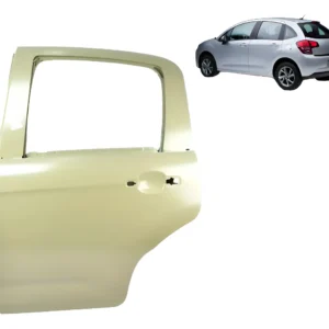 Porta Traseira Esquerda - Peugeot 206 / 207 / Citroën Xsara Picasso - 9667352680 - Imagem 1