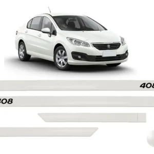 De Friso Lateral Branco Nacré - Peugeot 408 - G3895 - Imagem 1